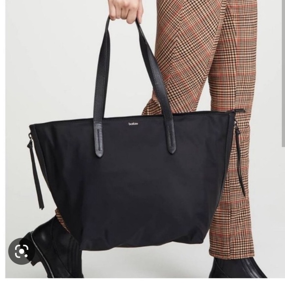 Botkier Large Black Nylon Tote Shoulder Bag. - Picture 1 of 14